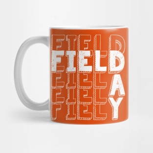 Field Day 2022 For school teachers kids and family Orange Mug